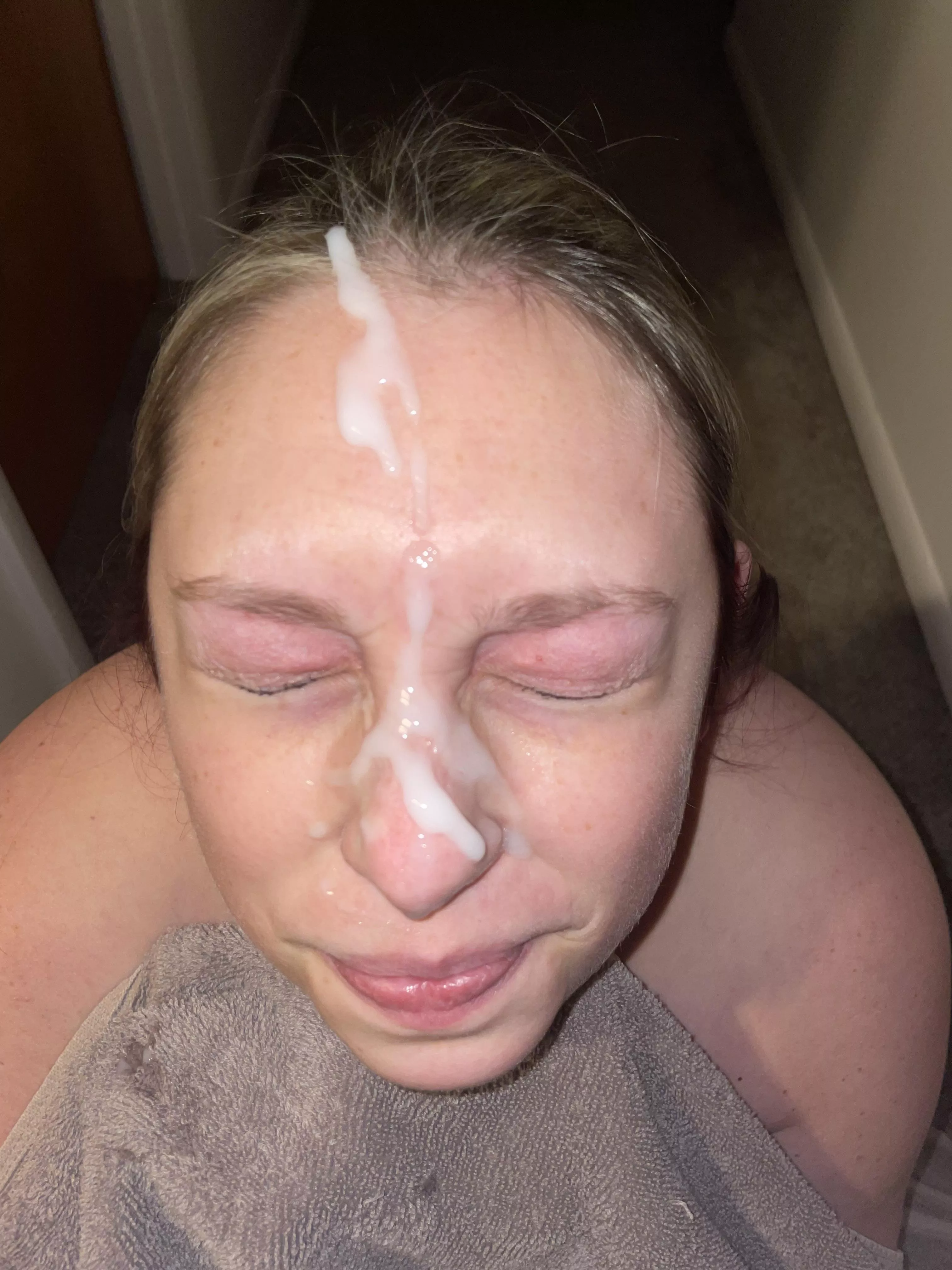 She waits on her knees for me everyday when I wake up.