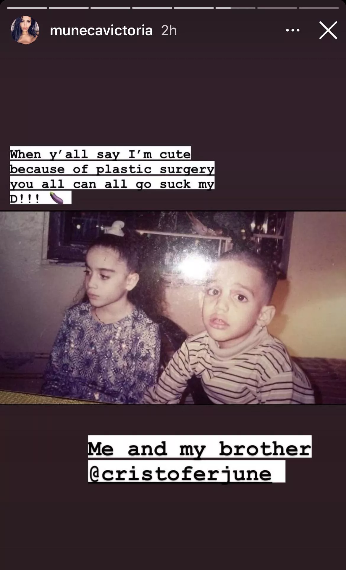 She was a cute little girl