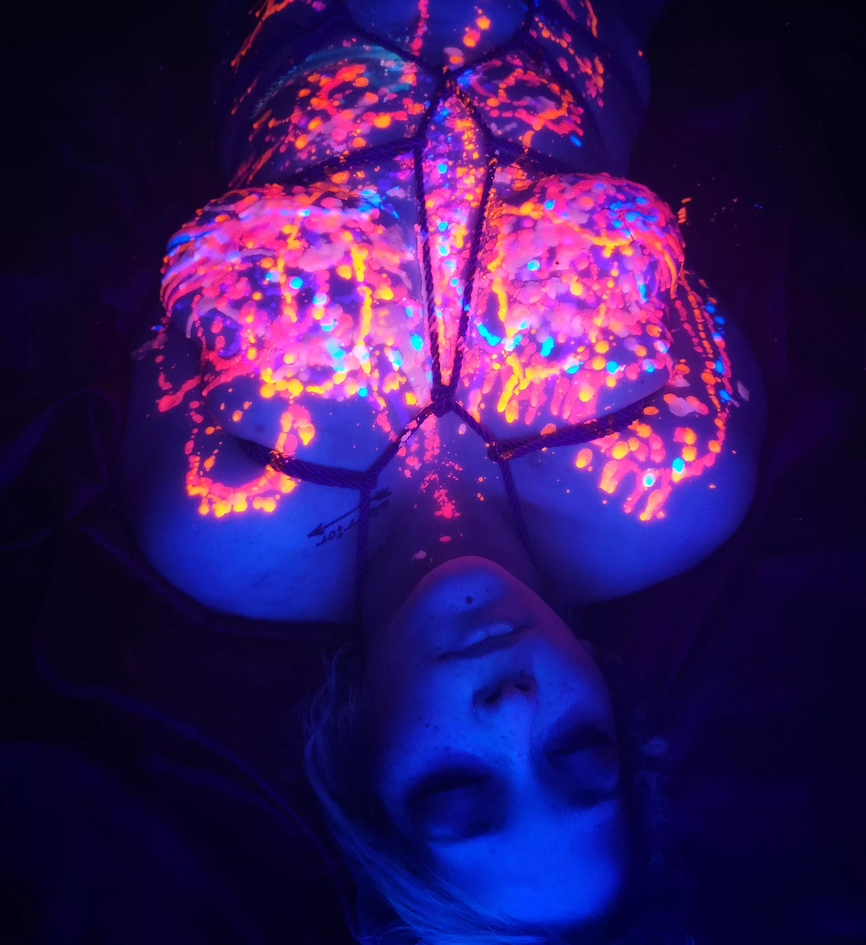 She was already a work of art before I started