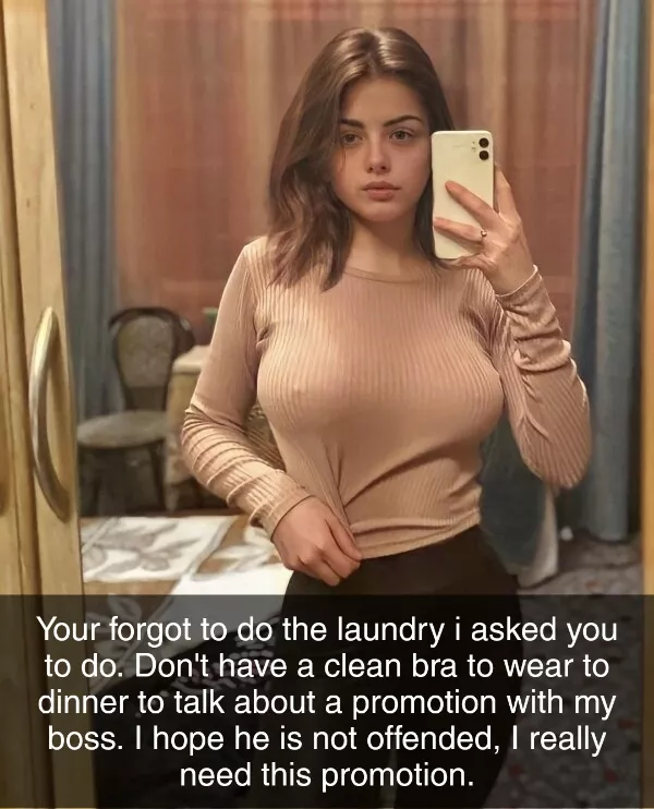 She will come home with a promotion and dessert for you.