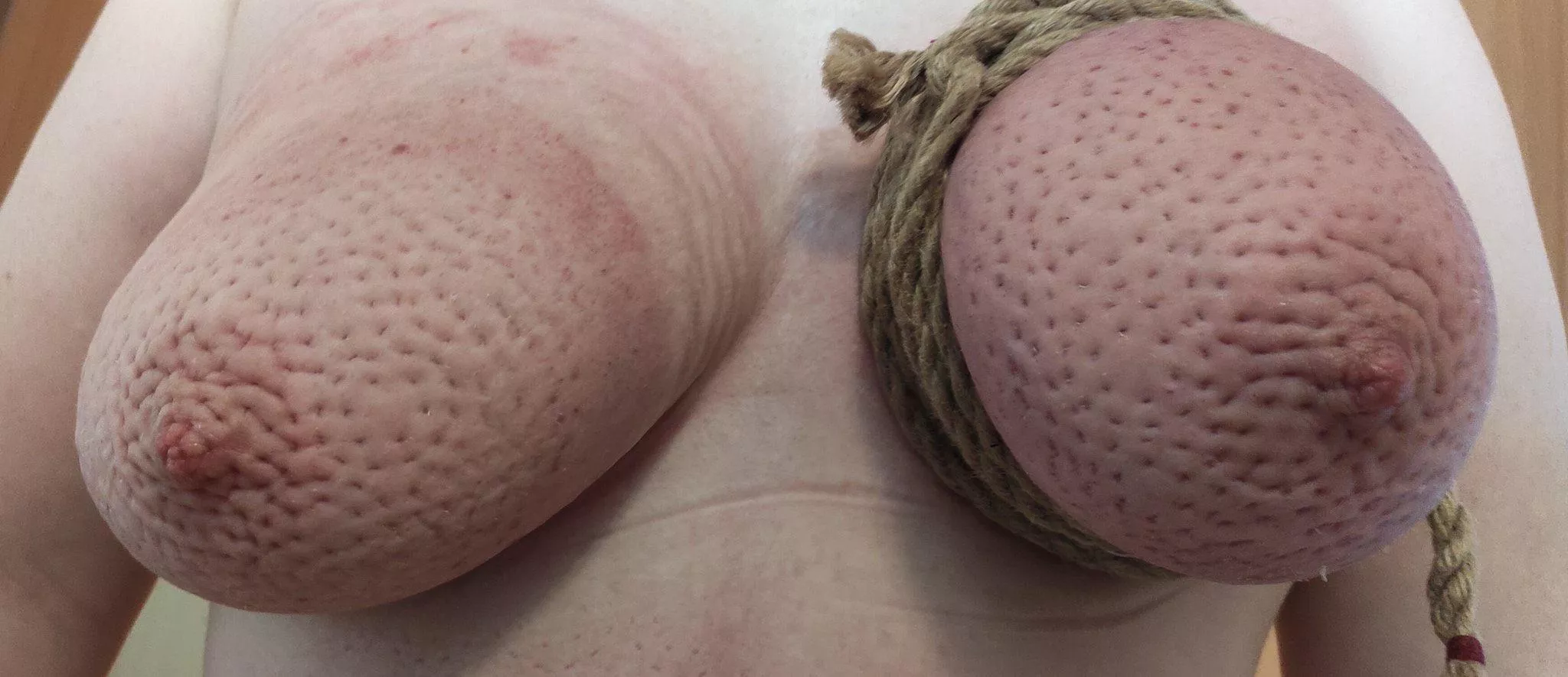 She wore a very special bra