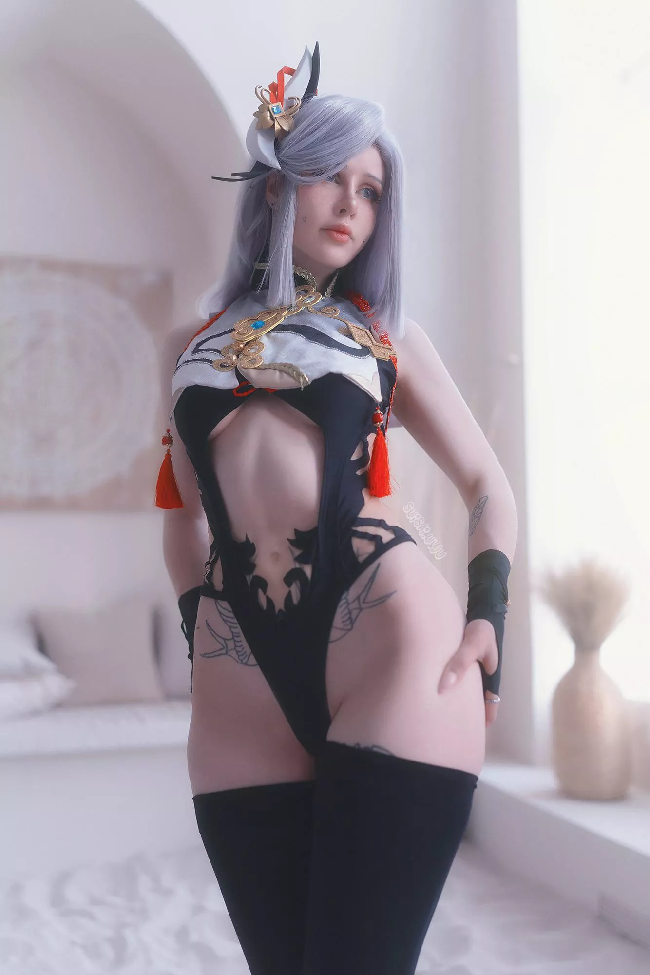 Shenhe by SuiSai.uwu