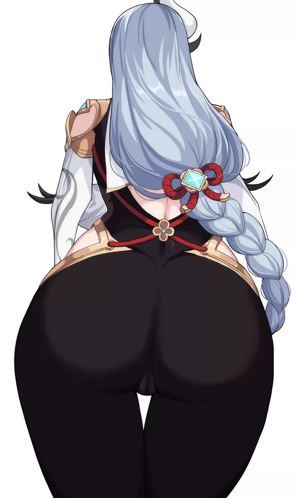 Shenhe from behind (hellaP)