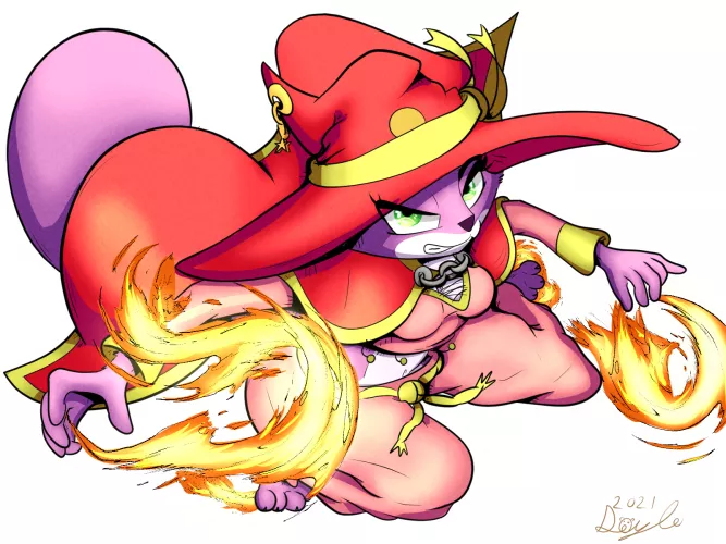 She's fierce (Art by me)