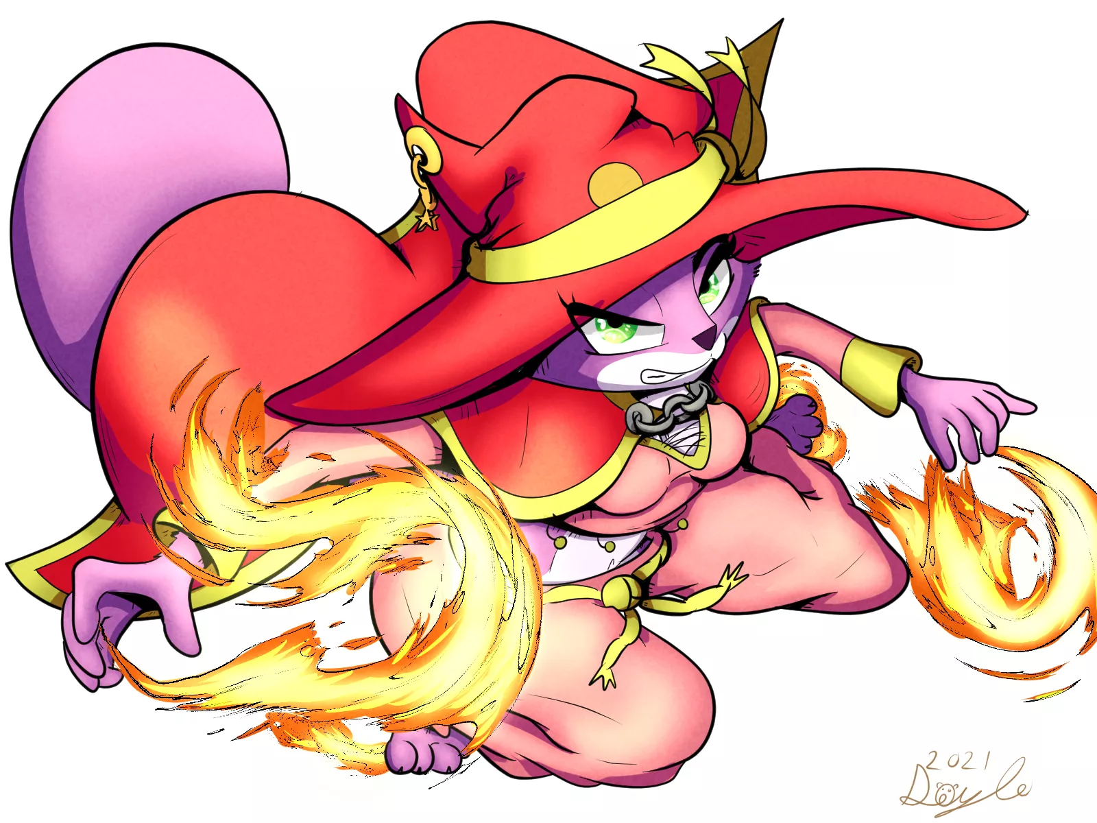 She's fierce (Art by me)