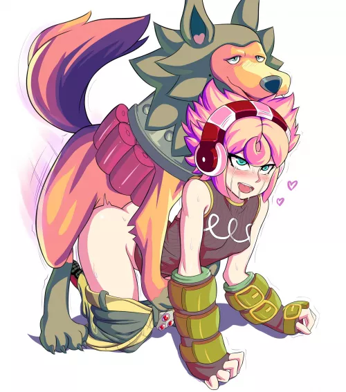 She’s loving that doggy cock [fae tactics] (redbug)