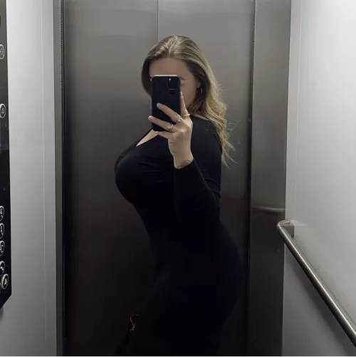 She’s making me go UP