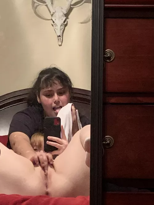 she’s obsessed w my panties lol