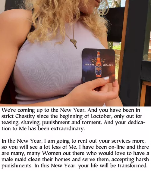 She's optimistic for the New Year, what about you?