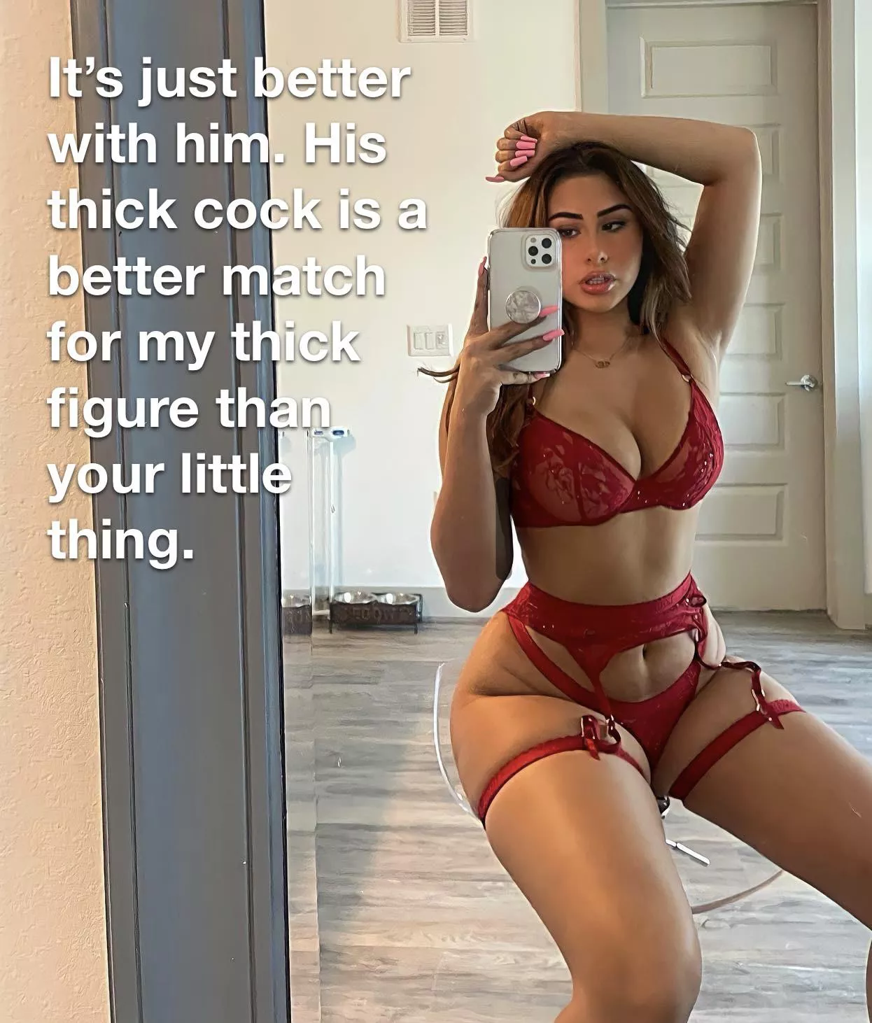 She’s saying you’re inadequate, but you already know that don’t you? She’s saying you’re inadequate, but you already know that don’t you?