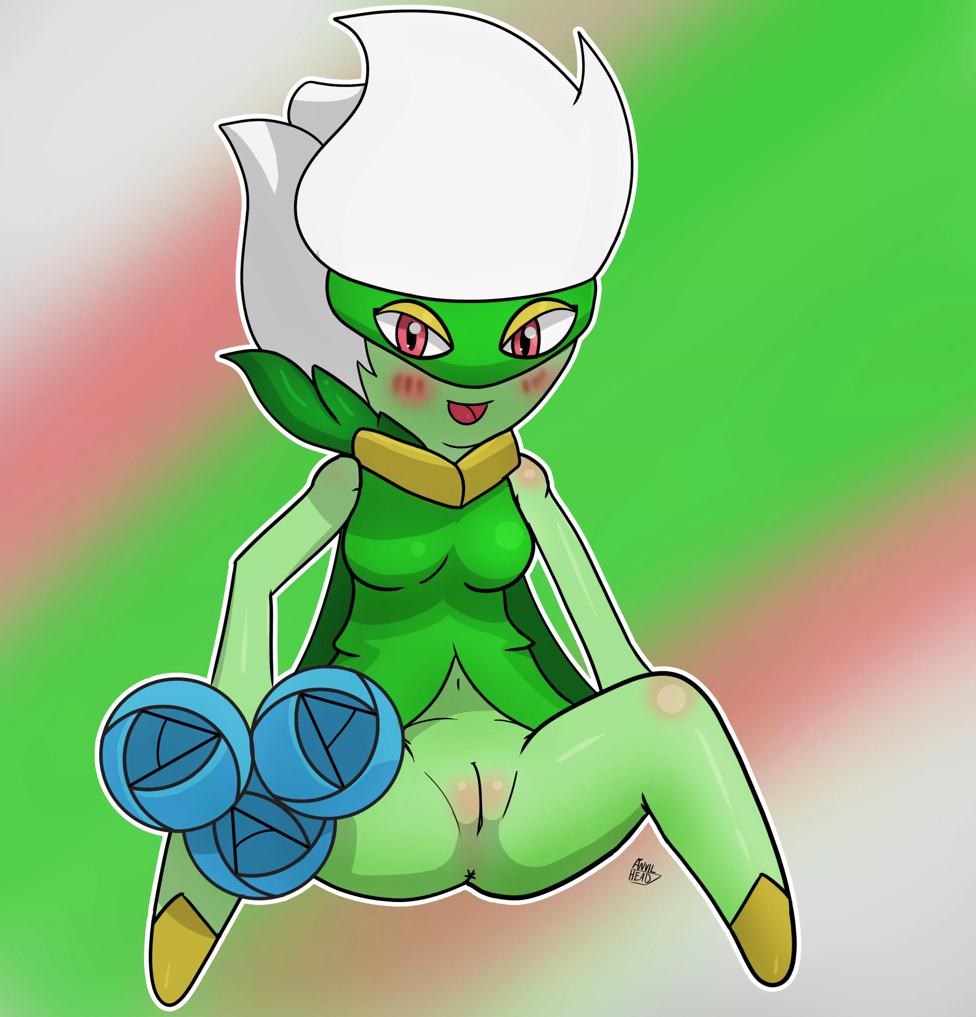 She’s waiting for you to use Growth…