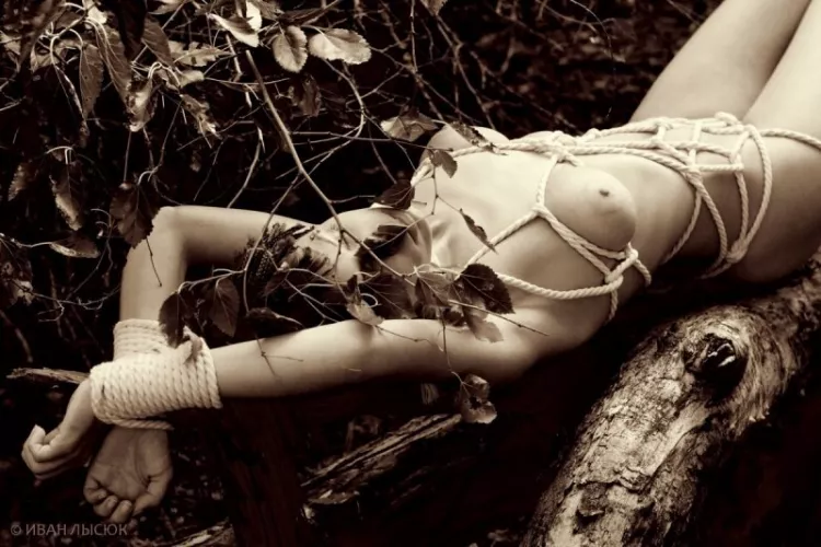 Shibari in nature