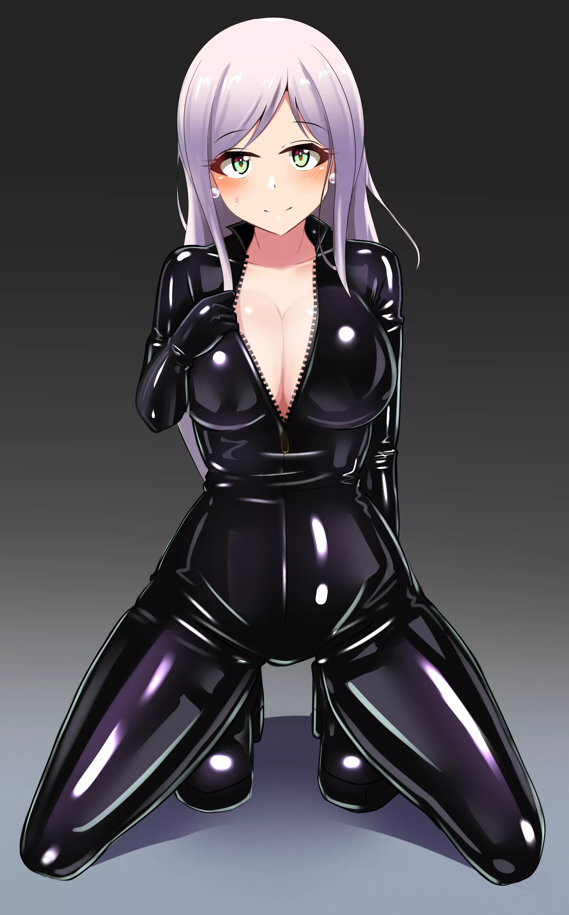 Shiny Rubber Suit (Ibusuki ) [Original]