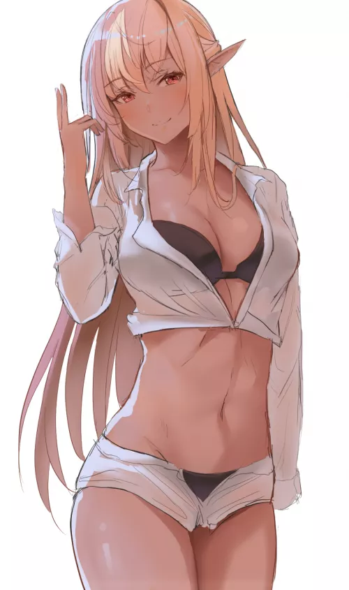 Shiranui Flare [Hololive] (liaowen)