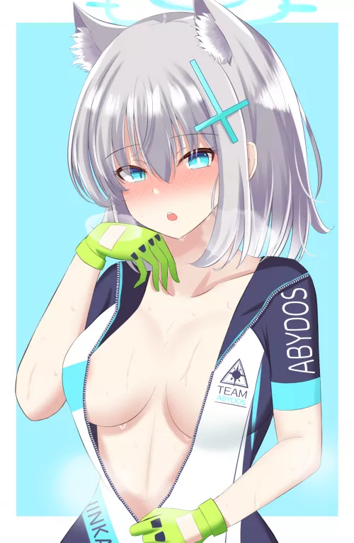 Shiroko cooling down