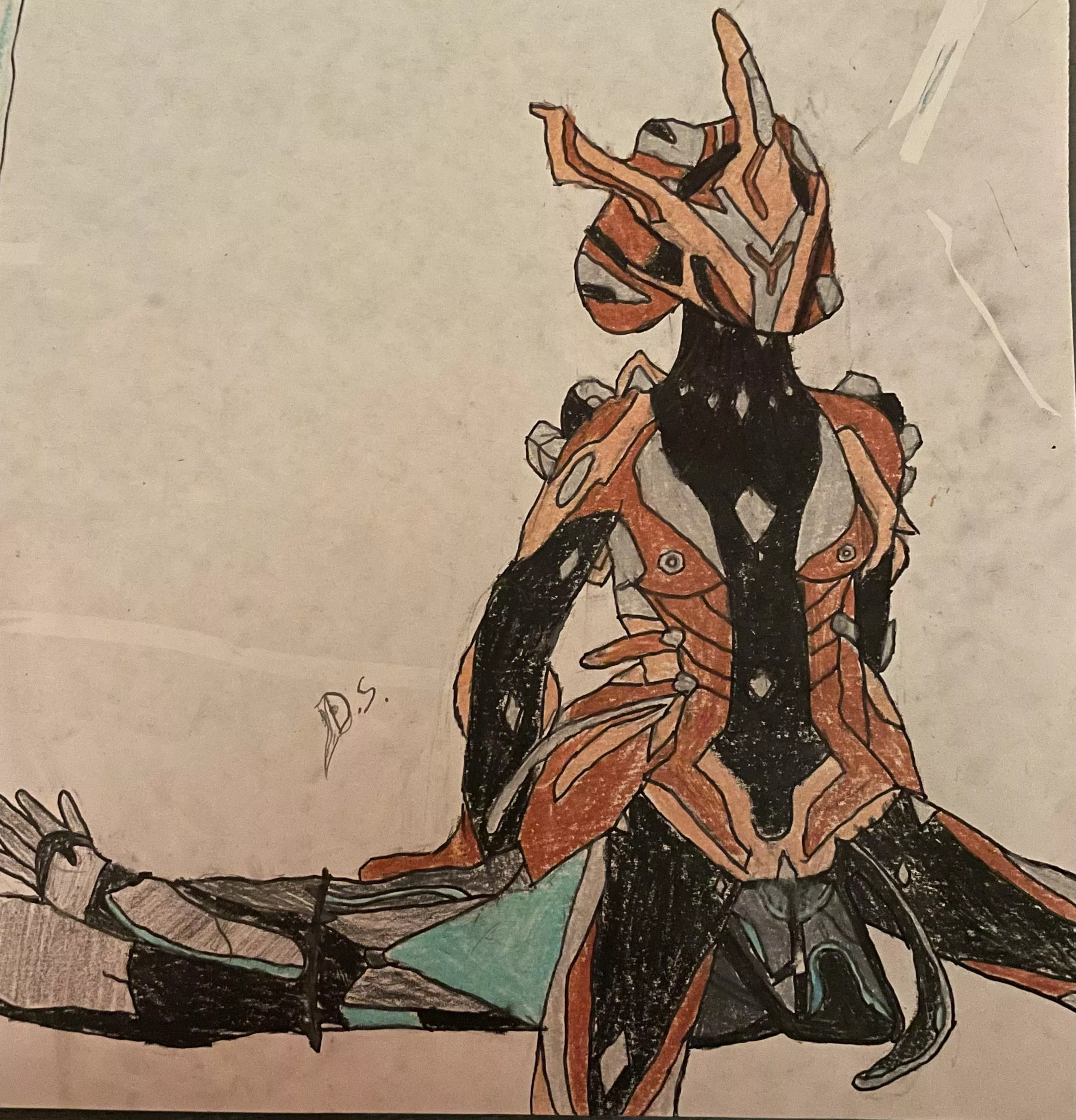 shitty drawing of khora and nyx by me shitty drawing of khora and nyx by me