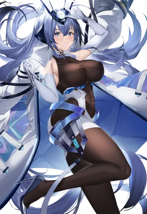 Shkikkan-sama, the fleet awaits your orders~❤ (USS New Jersey, Azur Lane, Eagle Union Faction)