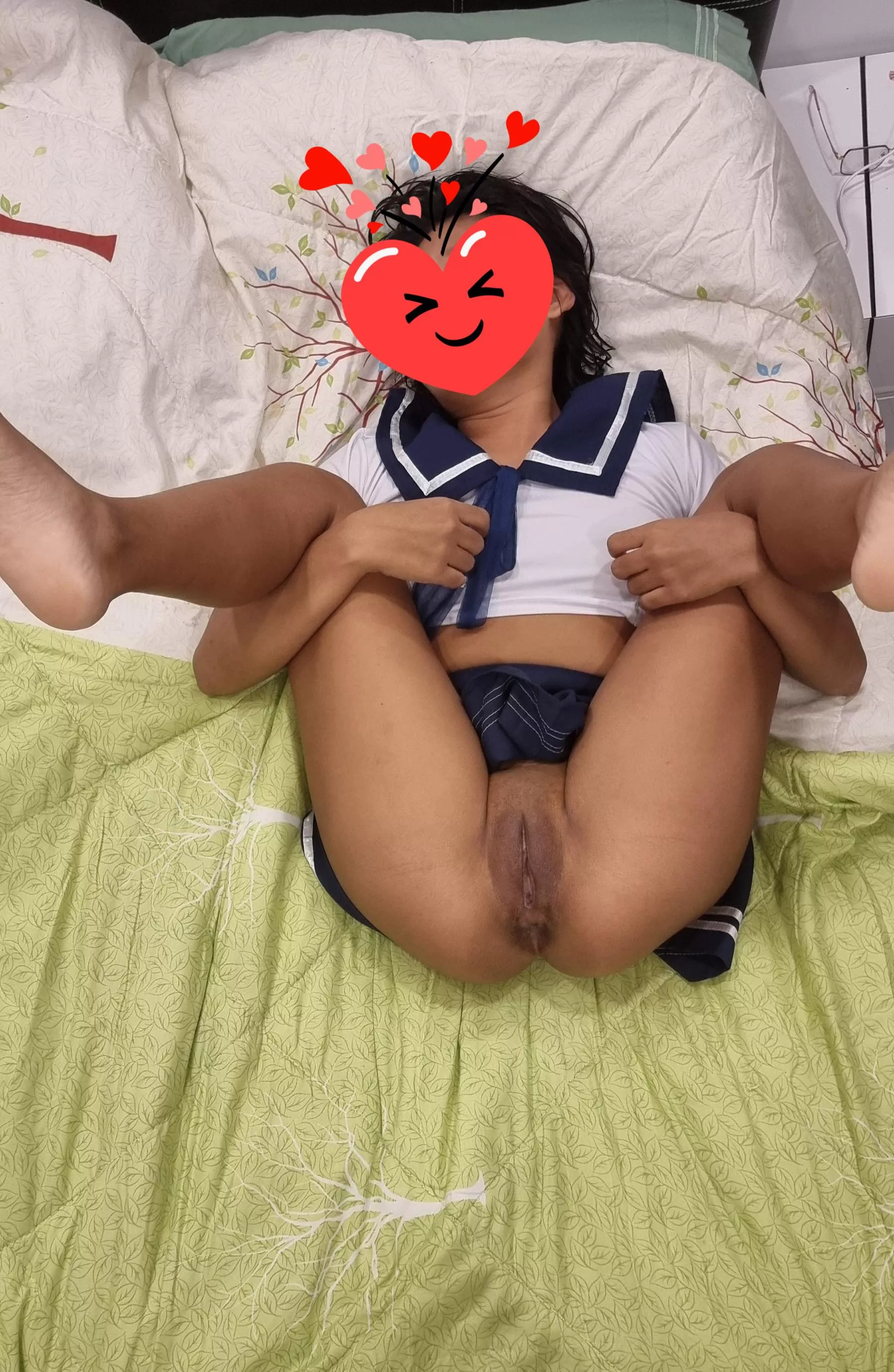 Short hair short height and 2 tight holes 🙂