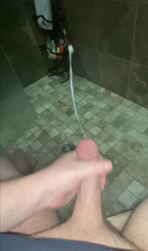 Shot a huge load