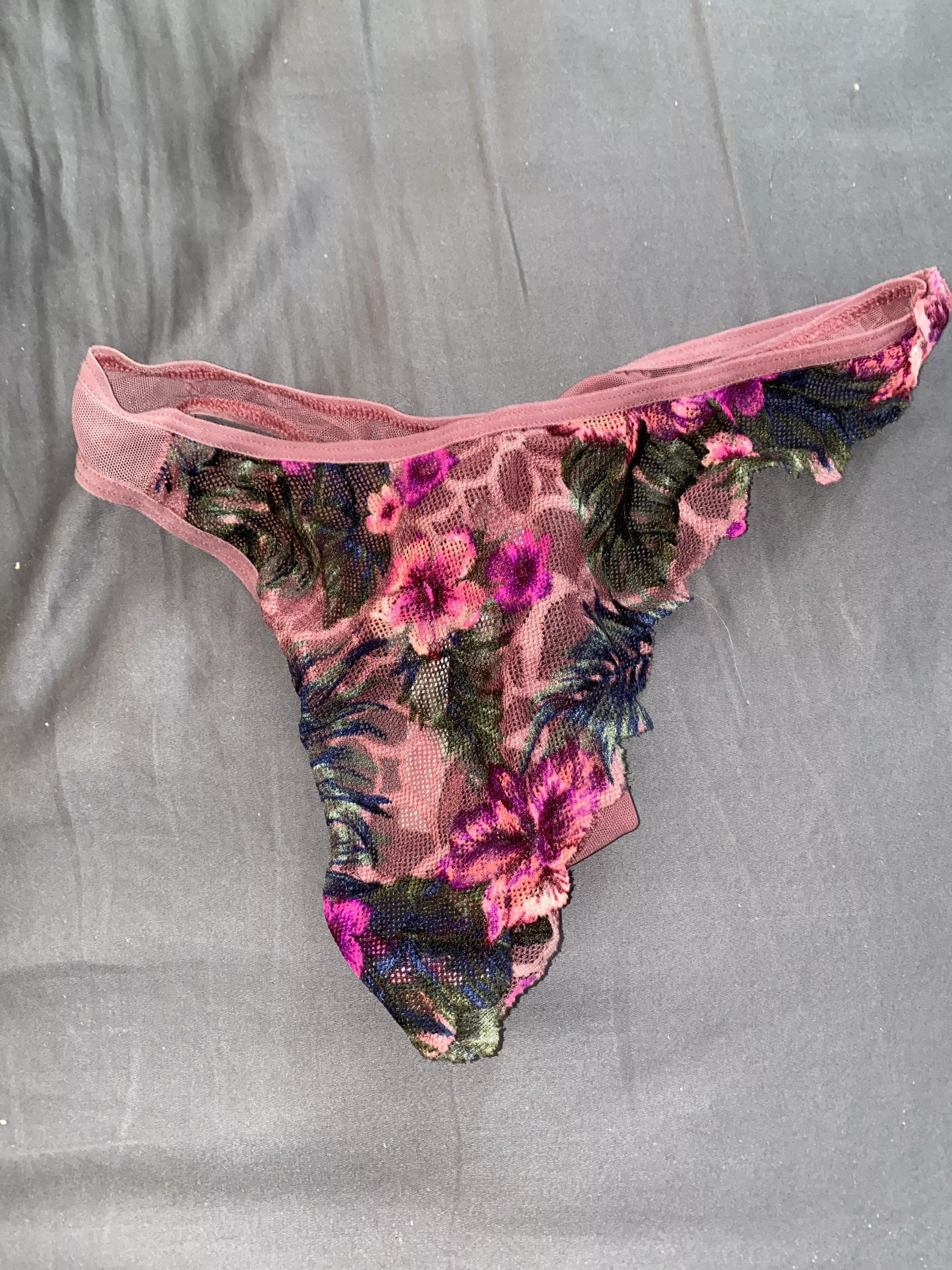 Should i blow a fat load in my girlfriend sisters sexy thong and post it ?