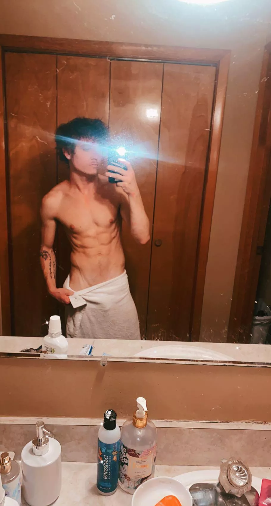 Should I drop the towel?