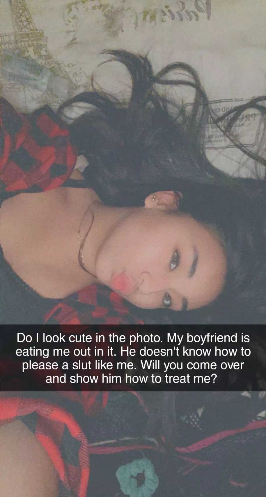 Show him how to treat a slut