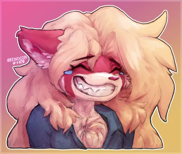 Show us that big ol smile! (icon comm by me @kenocoaa on twitter!)