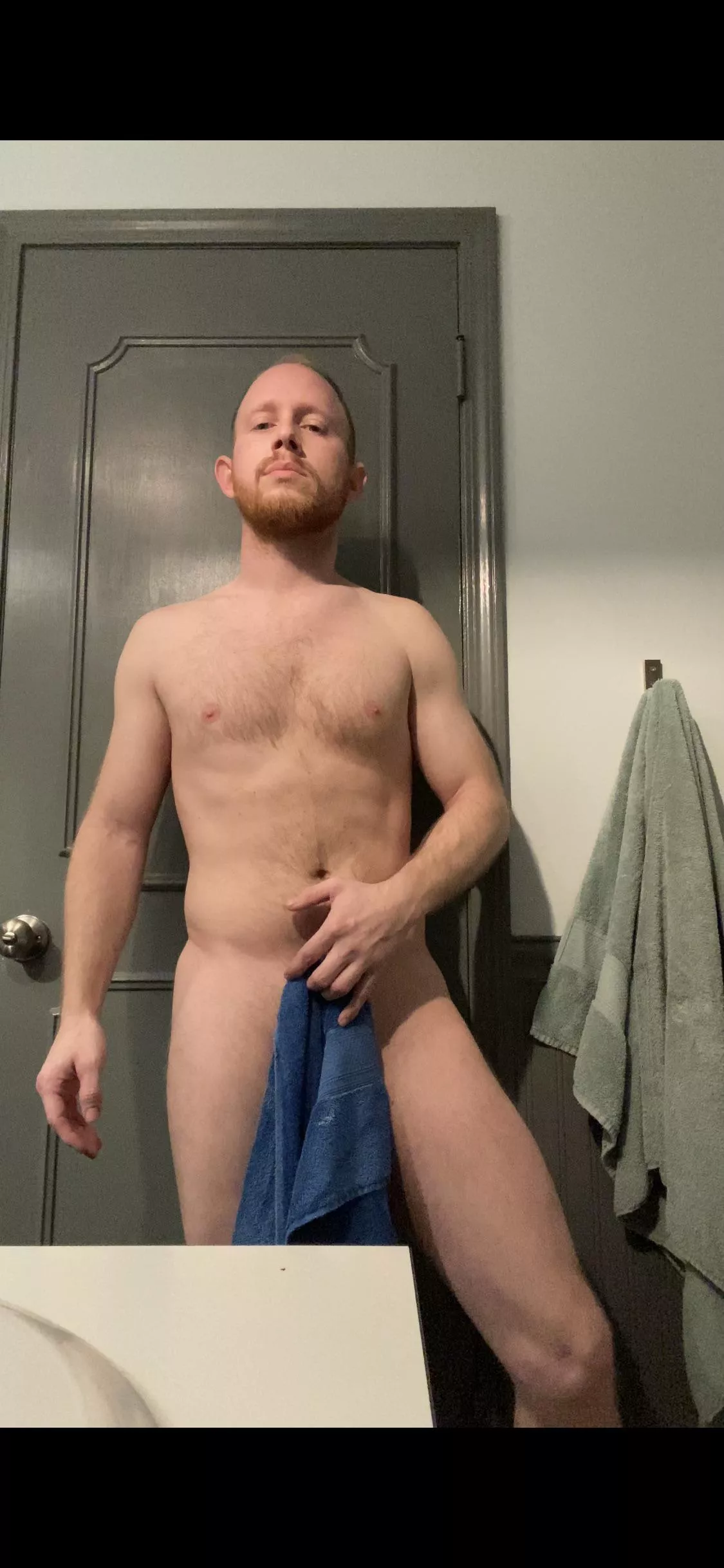 Shower after shoveling snow!