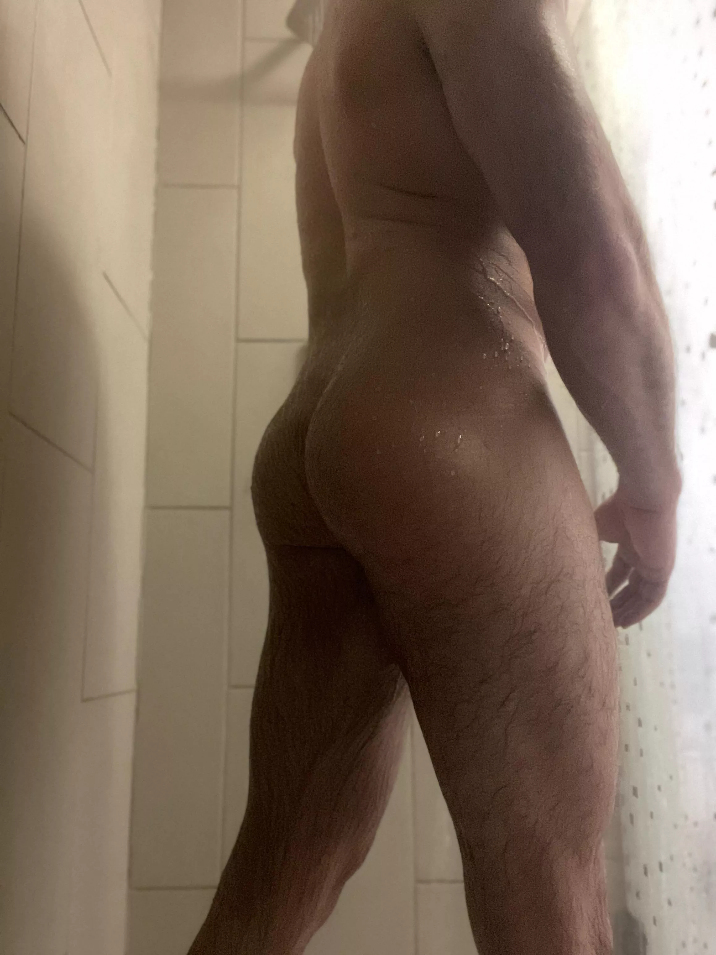 Shower time.