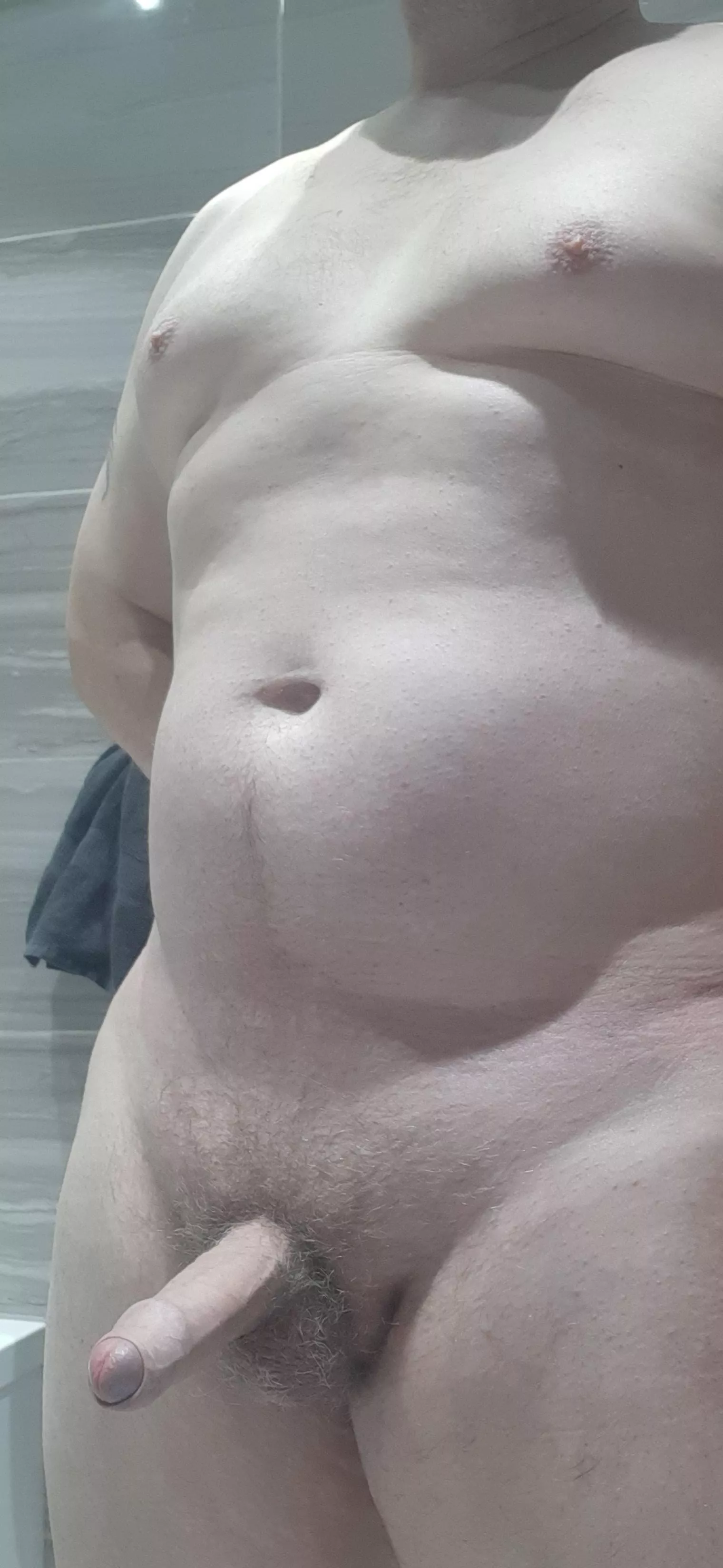 Shower time, need a back scrubber. Shower time, need a back scrubber.