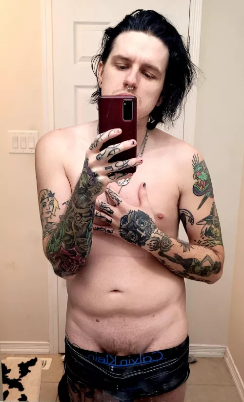 Shower time!