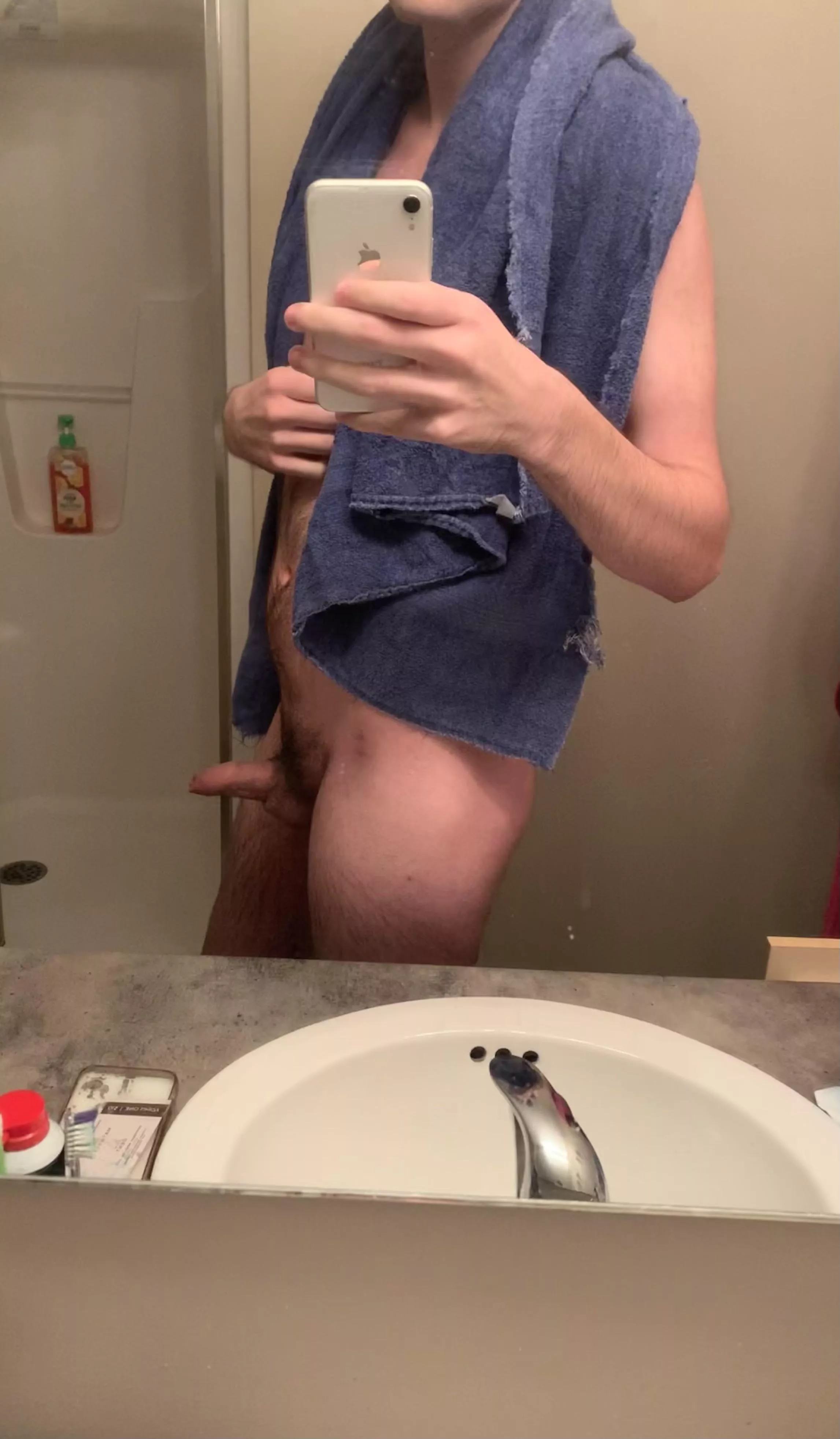 Shower time! Who is joining me and my little buddy? (22)