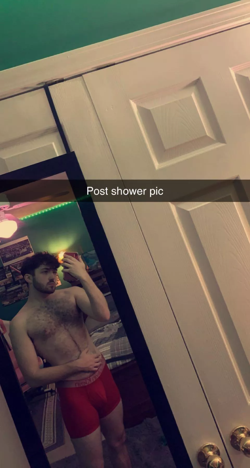 Showered and now I’m ready to play some games