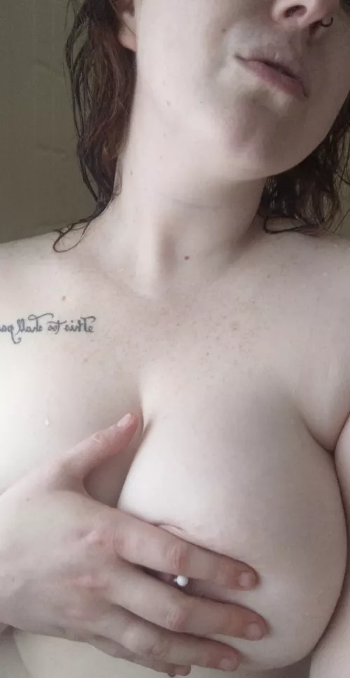 Showers are my happy place