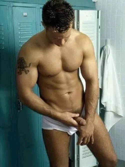 “Showing cock” …