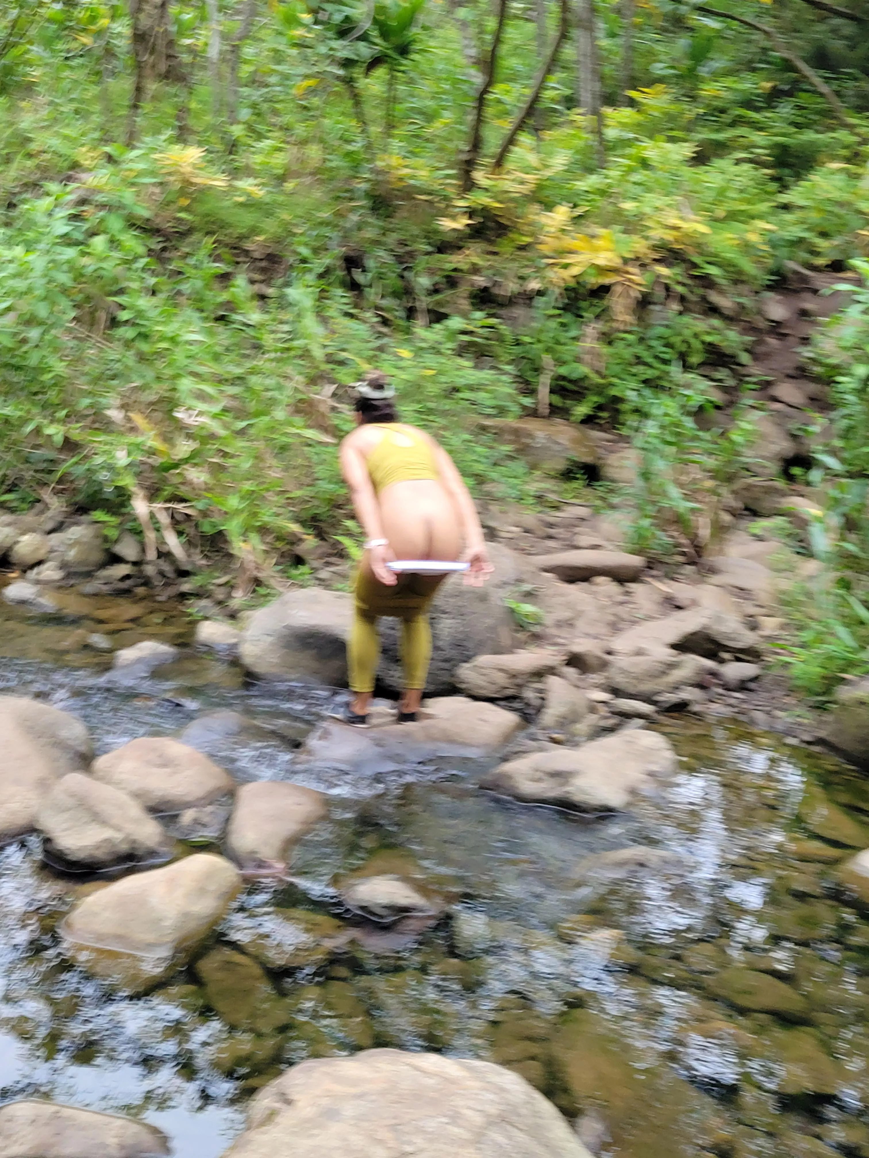 Showing me off on the trail