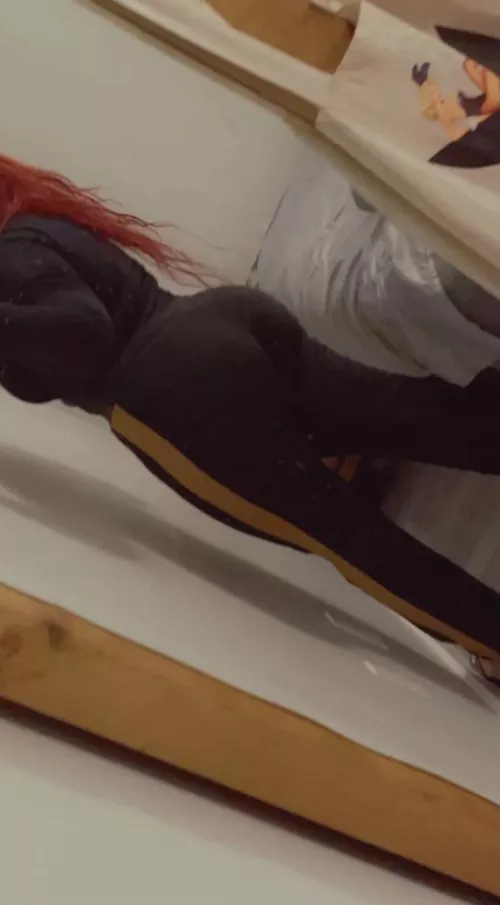 Showing off my booty pants