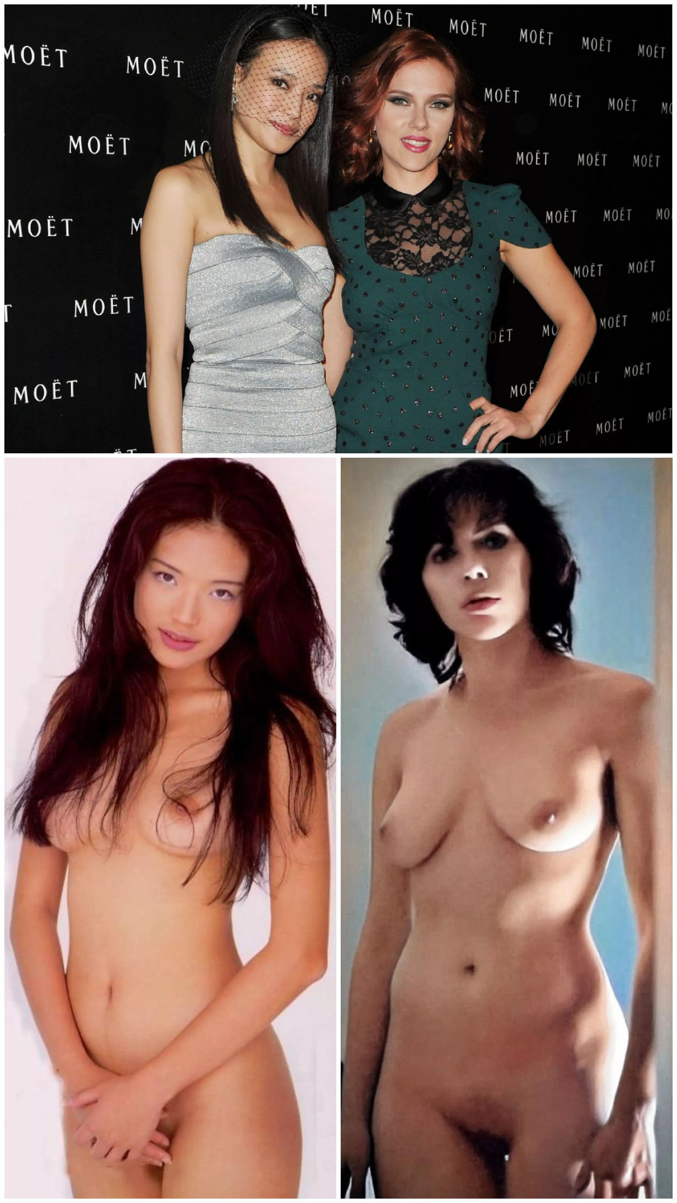 Shu Qi & Scarlett Johansson