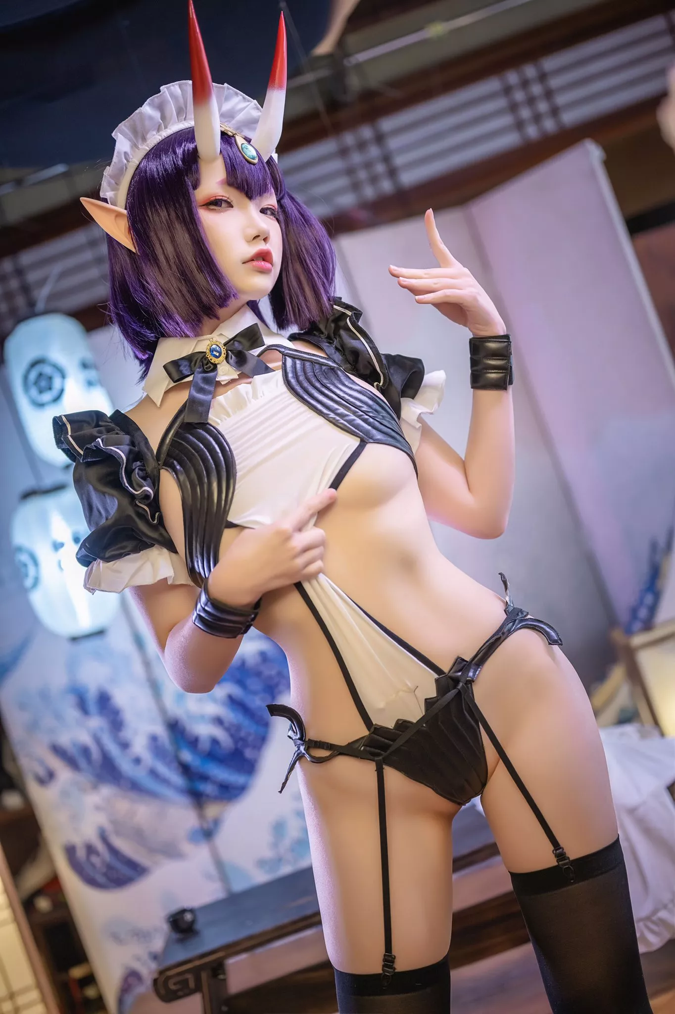 Shuten Douji maid (FGO) by Yuki Astra Shuten Douji maid (FGO) by Yuki Astra