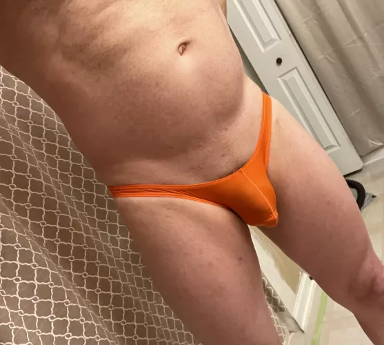 Silky orange.