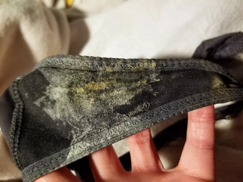 Silky thong, 4 full days~