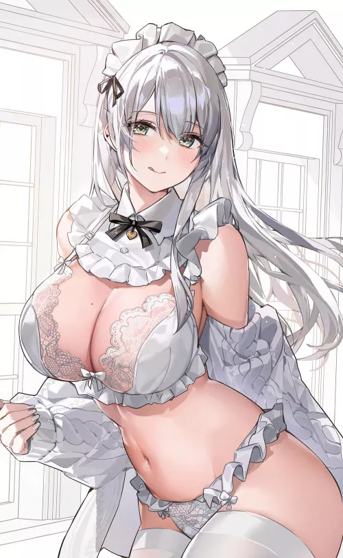 Silver Lingerie Maid