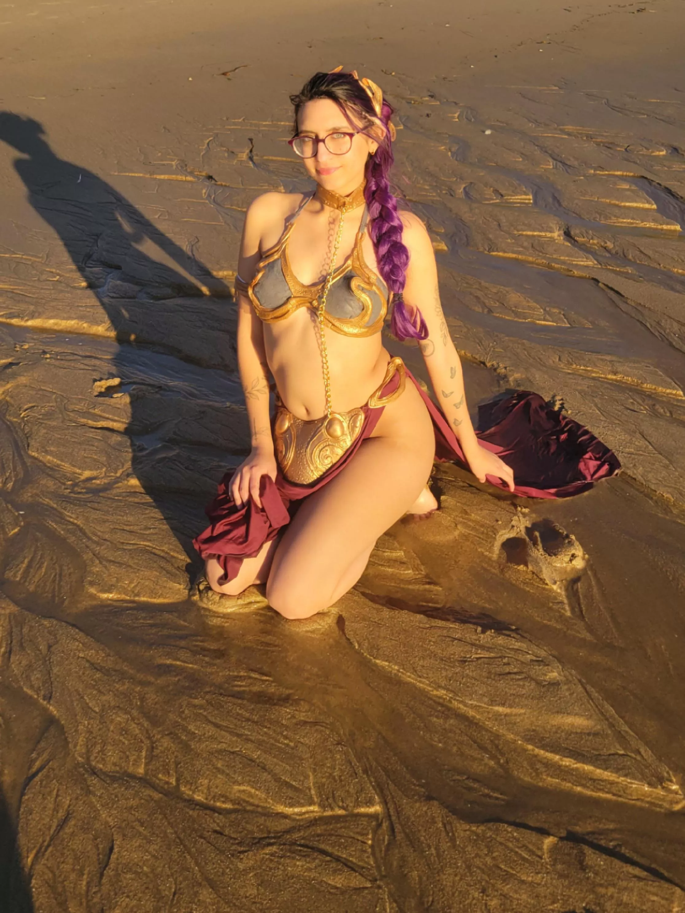 Since r/starwars was not having it...here is my Slave Leia <3 [oc] [anastasialovegood]