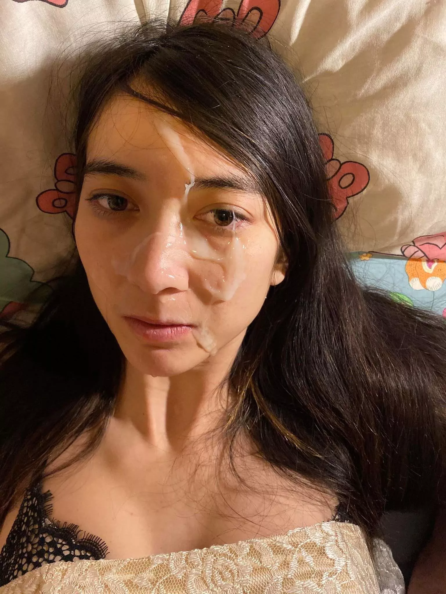 Since you guys wanted to see more, here’s me looking absolutely devastated after my facial