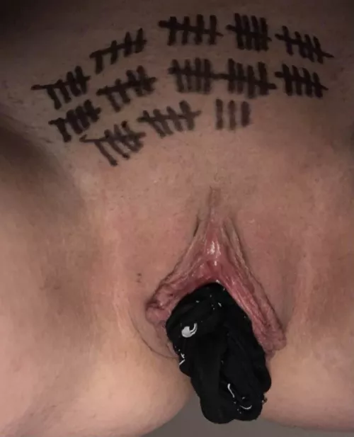 Sir told me I couldnโt touch my clit until I showed Reddit how many men have fucked my cunt