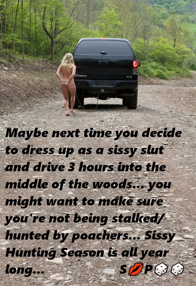 Sissy Hunting Season...