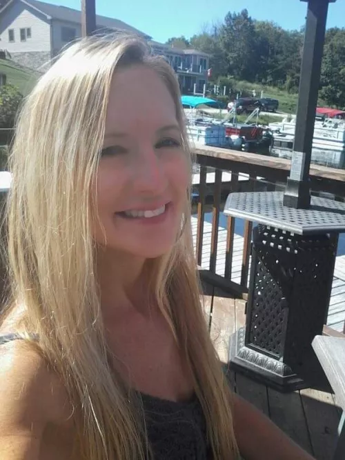 Sister-in-law enjoying the day