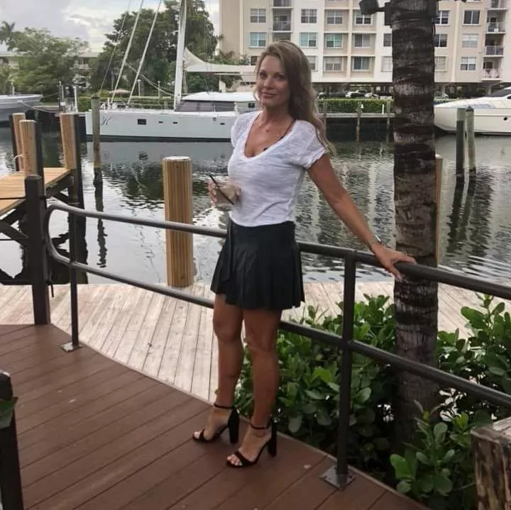 Sister-in-law posing for me