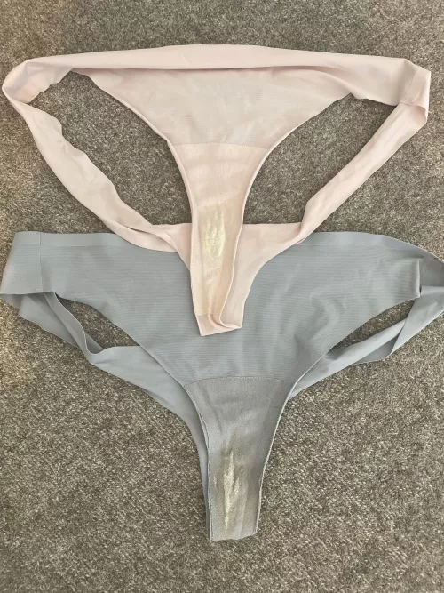 Sister’s Lululemon panties after track practice