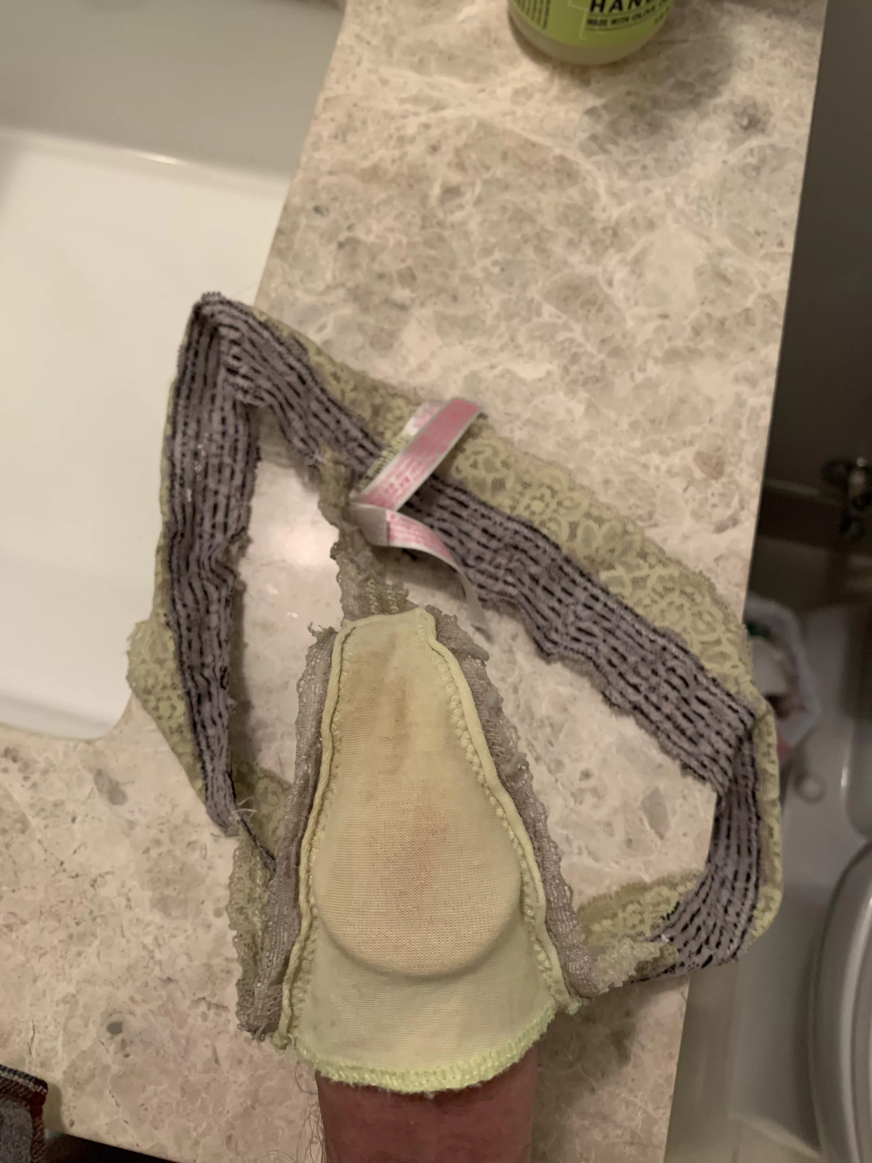 Sisters panties are a little wet